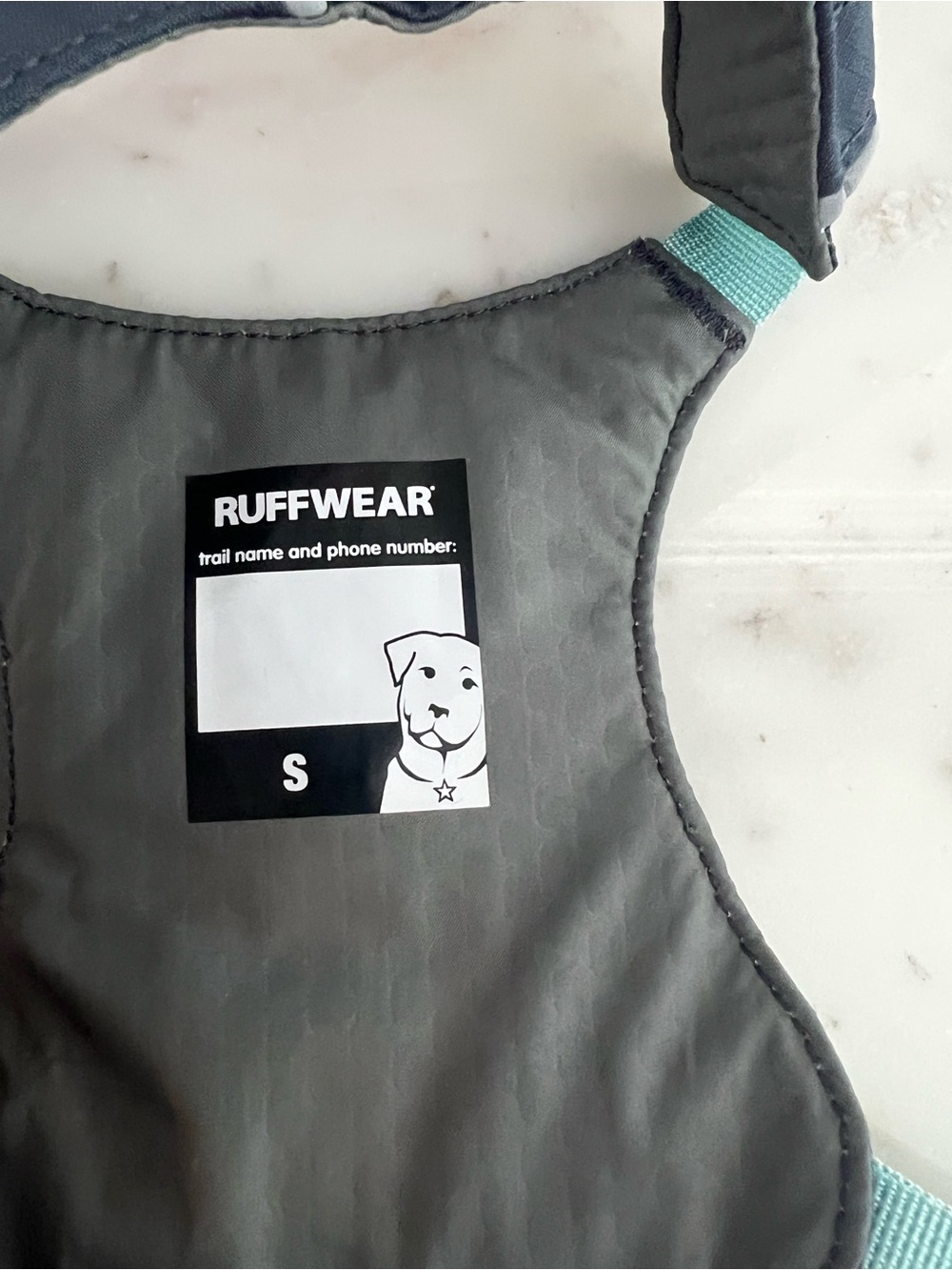 Ruffwear Front Range Dog Harness Small Blue Gray Adjustable Outdoor Hiking $48 - Picture 5 of 11